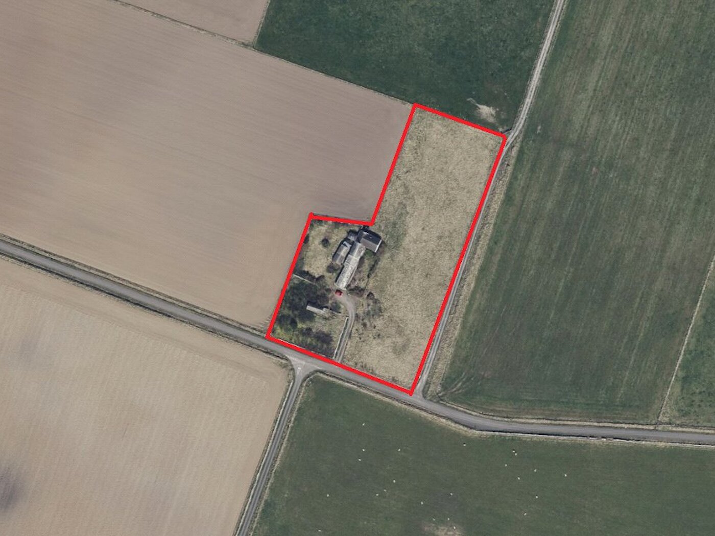 Aerial Plan Of Land