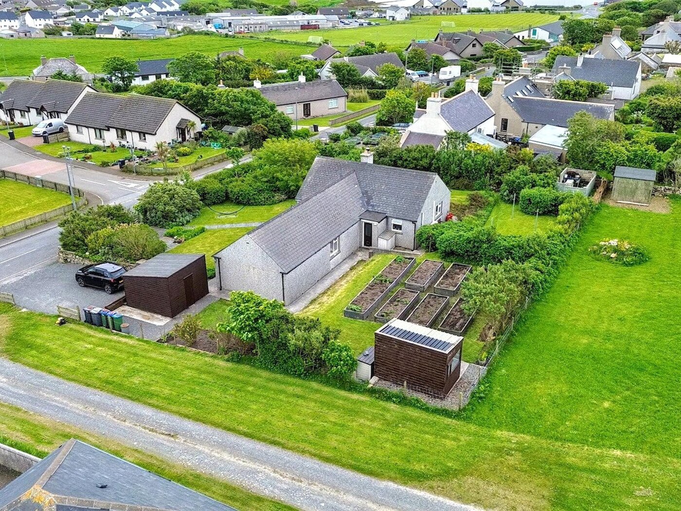 Side Aerial View
