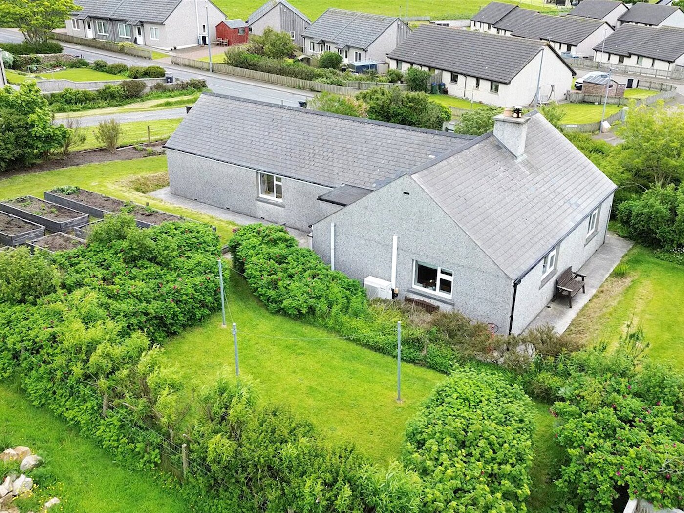 Side Aerial View