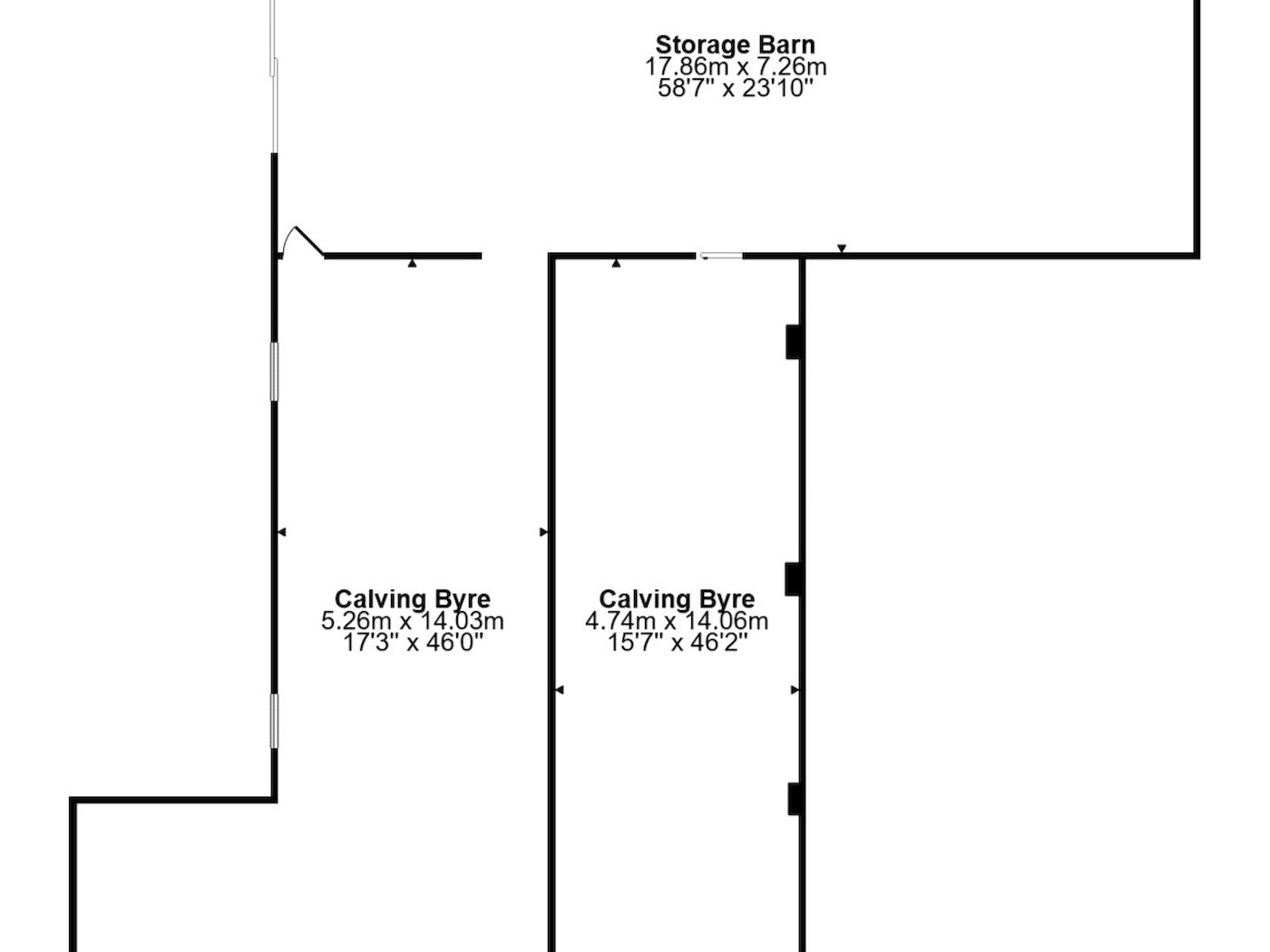 Byre and Shed Plan