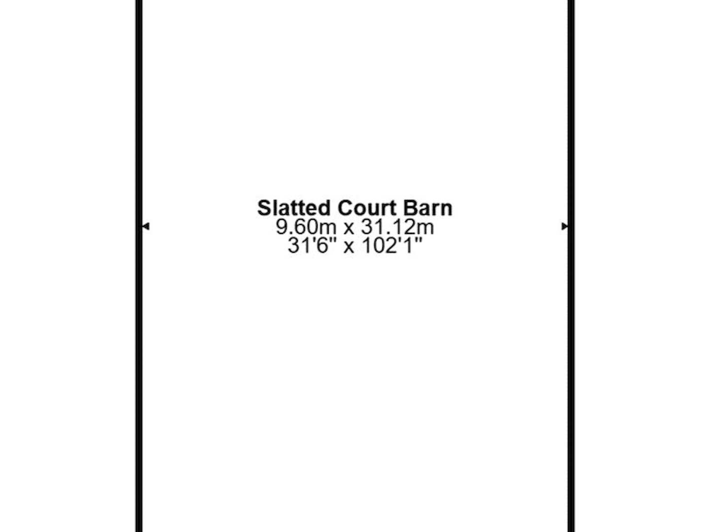 Slatted Court Barn